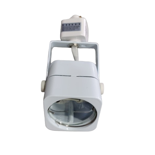 Line Volt. Square Track Light W/O Lamp.
