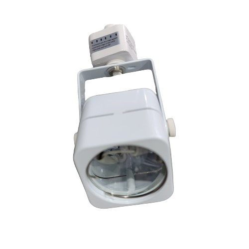 Line Volt. Square Track Light W/O Lamp.