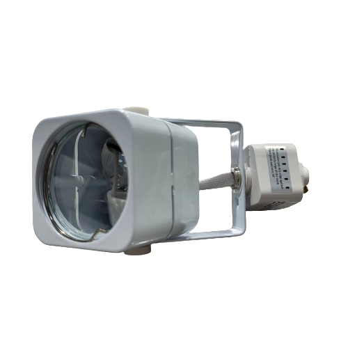 Line Volt. Square Track Light W/O Lamp.