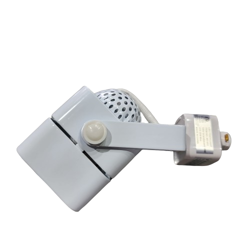 Line Volt. Square Track Light W/O Lamp.