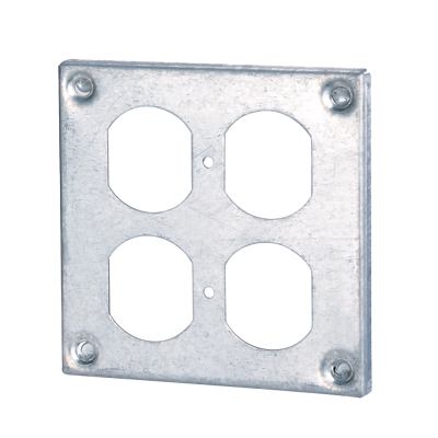 (Pack of 10 ) 8371 Square Surface cover 3/8 raised