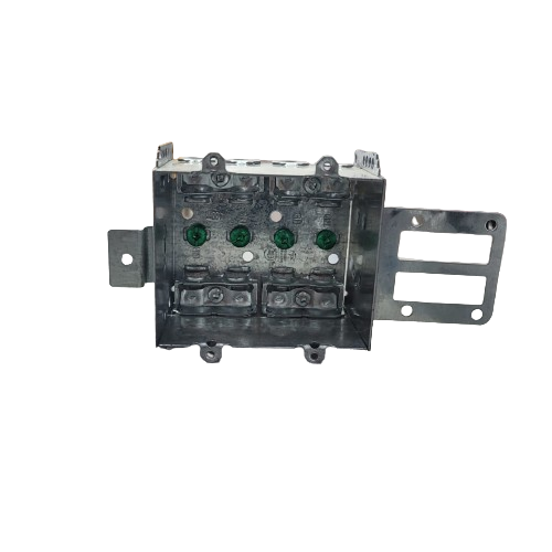 (Pack of 10 ) 2104-LSSAX2 Two gang Electrical box with wraparound