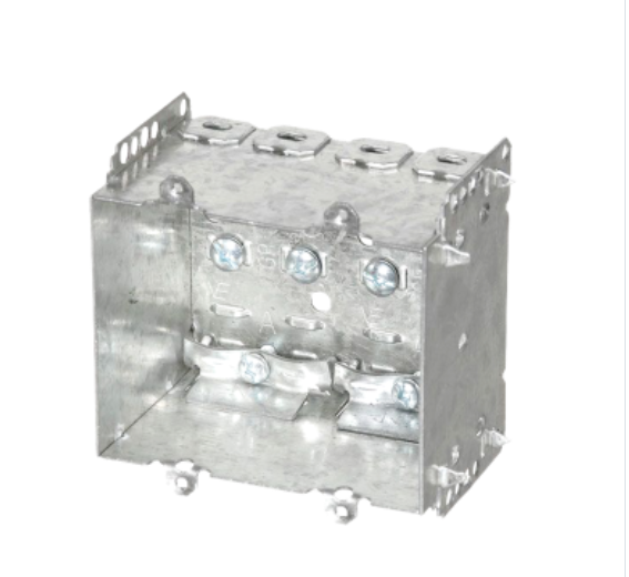 (Pack of 10 ) 2104-LLE2  Two gang Electrical box