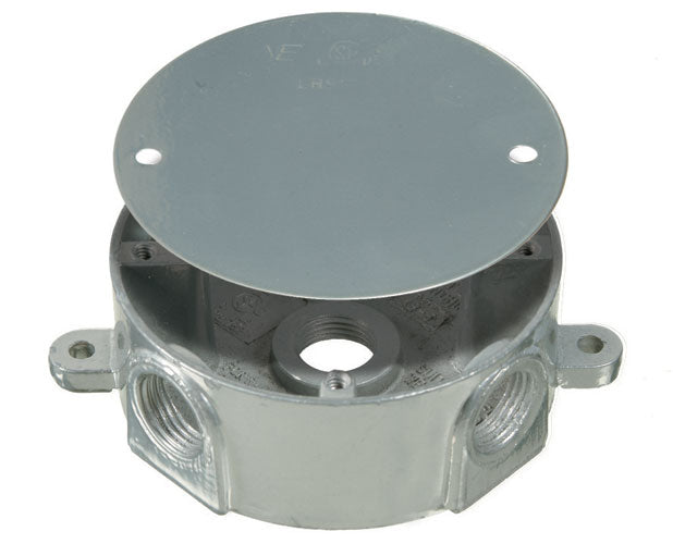 Weatherproof Round Box with Cover