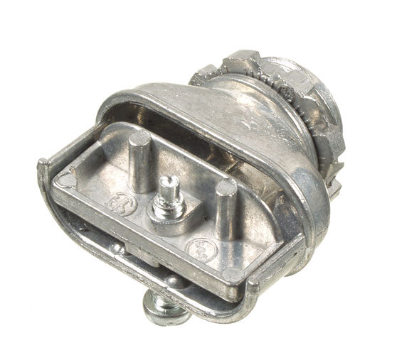 3/8” Duplex box Connector - Fits 1/2” KO - (Pack of 25 units)