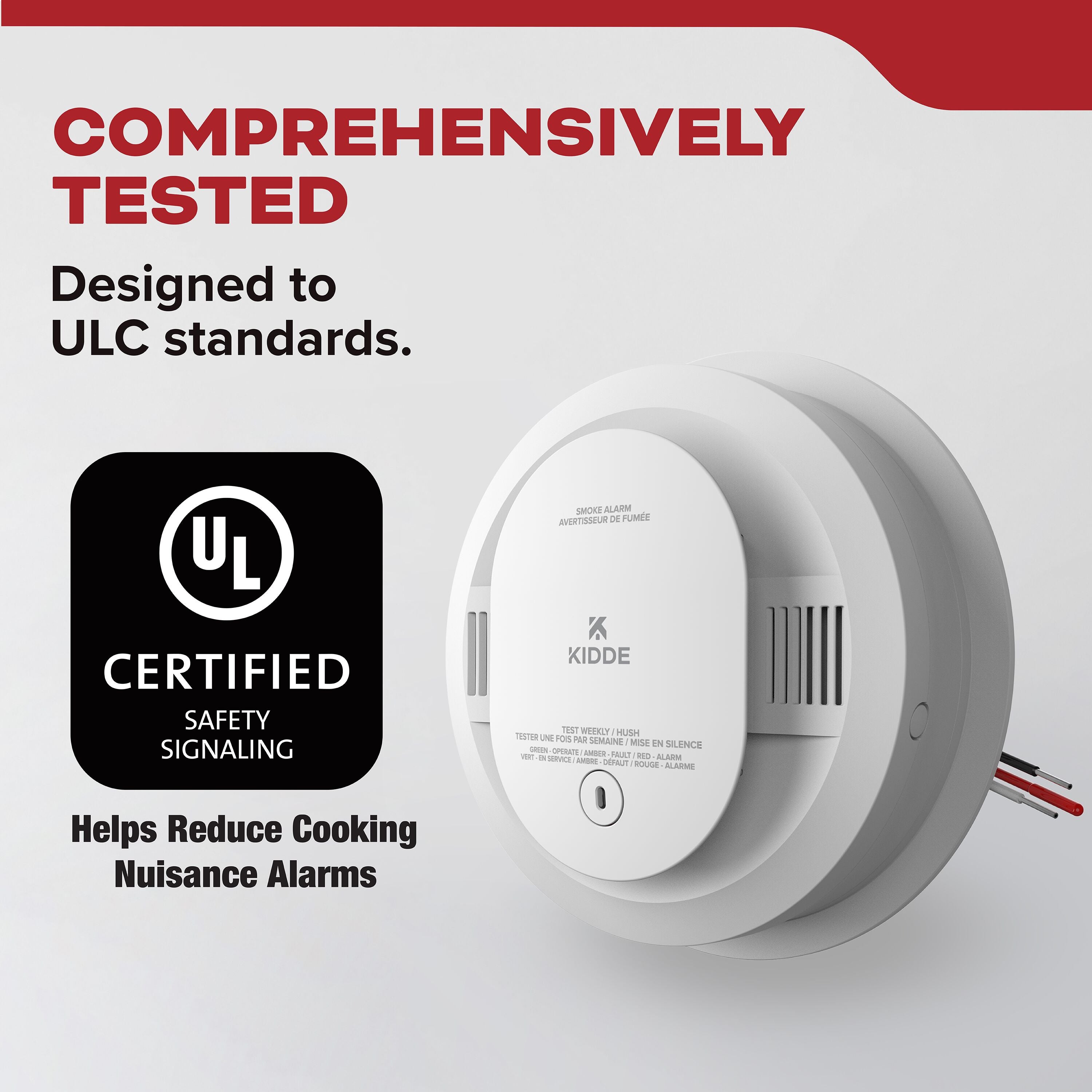 Kidde Pro Series Hardwire Ionization Smoke Alarm with Battery Backup