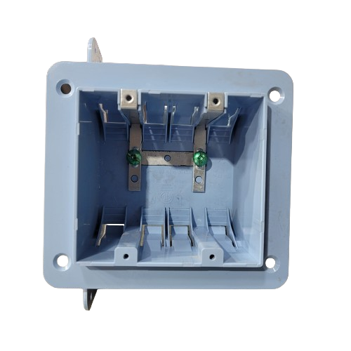 (Pack of 10 ) SPB-2  2-Gang Switch Plastic Wiring Box