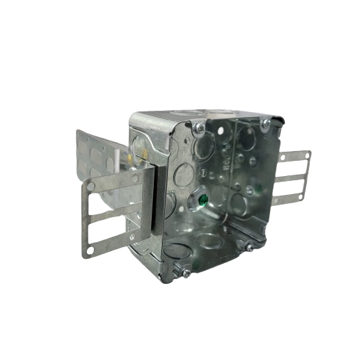 (Pack of 10 ) 72171-KSSX  4-11/16" Square conduit electrical box with bracket