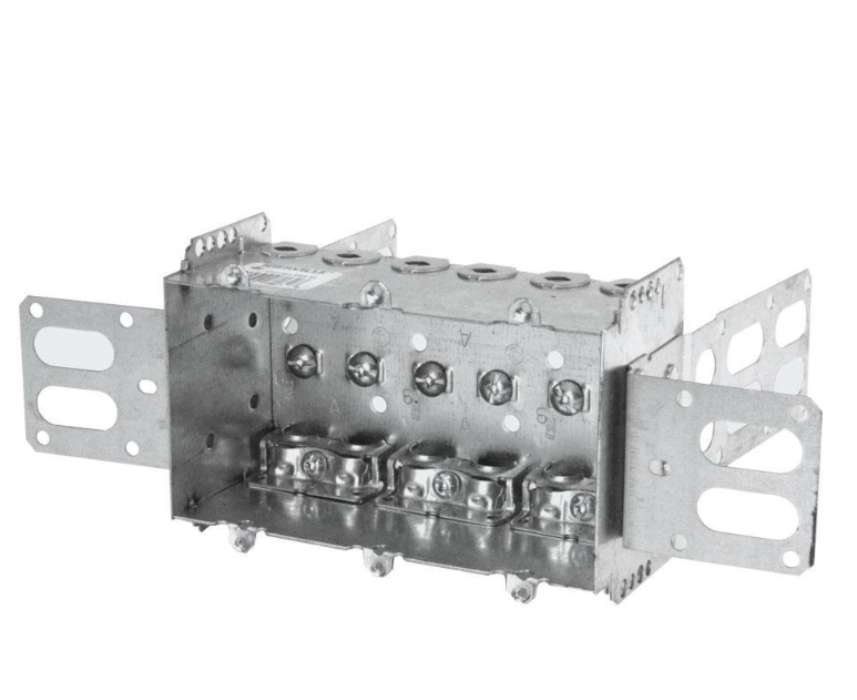 2104-LSSAX3 Three gang Electrical box with wraparound