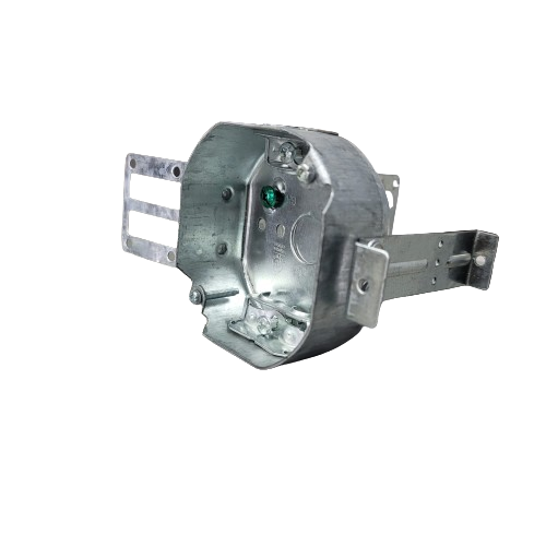 (Pack of 10 ) 54151-LSSAX  Octagonal metal electrical box with side 4"