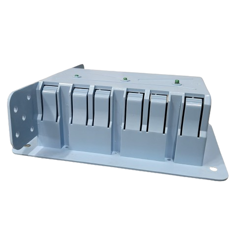 (Pack of 10 ) SPB-3  3-Gang Switch Plastic Wiring Box