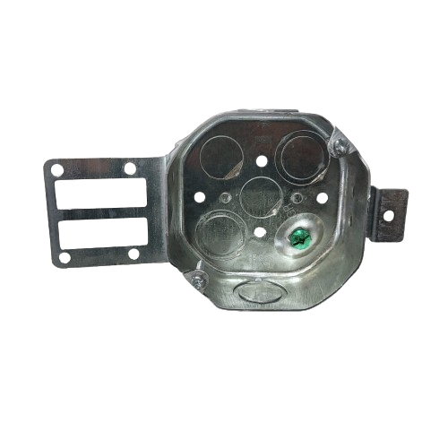 (Pack of 10 ) 54151-KSSX  Octagonal metal Electrical box 4"