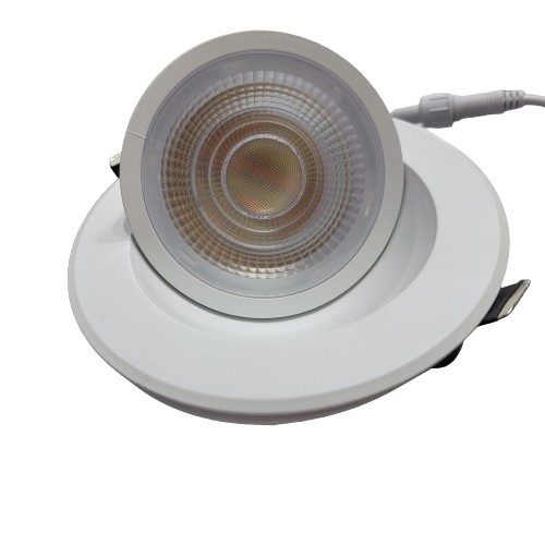 LED Gimbal Downlight 4" 5CCT 360 Rotation