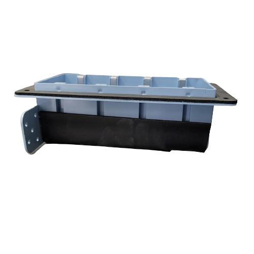 (Pack of 10 ) SWPB-5 4-Gang Switch Plastic Waterproof Wiring Box (VAPOR TIGHT)