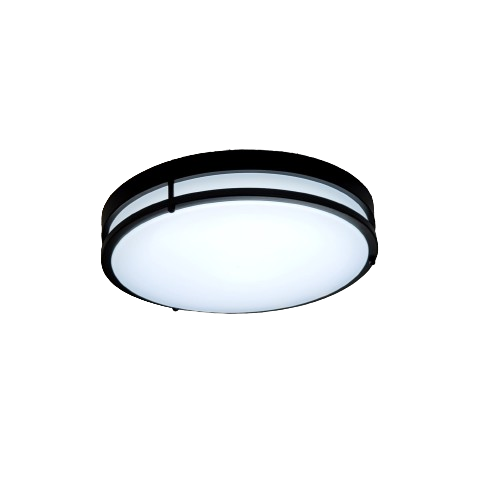 CLOSE-TO-CEILING integral LED 2150 lumen Damen location 25w 12-3/5"D