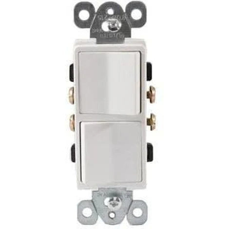 COMBINATION DUAL DECORATOR SWITCHES