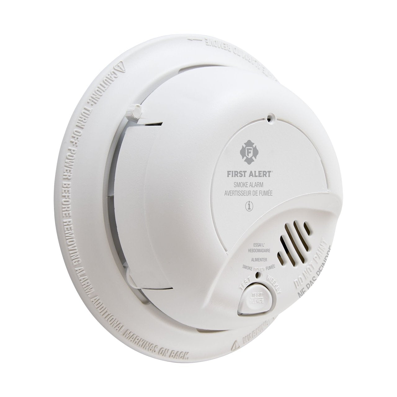 9120BA Hardwired Ionization Smoke Alarm With Battery Backup