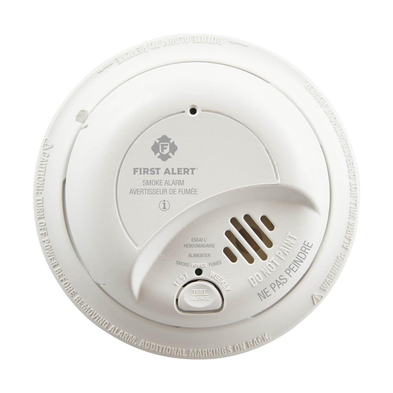 9120BA Hardwired Ionization Smoke Alarm With Battery Backup