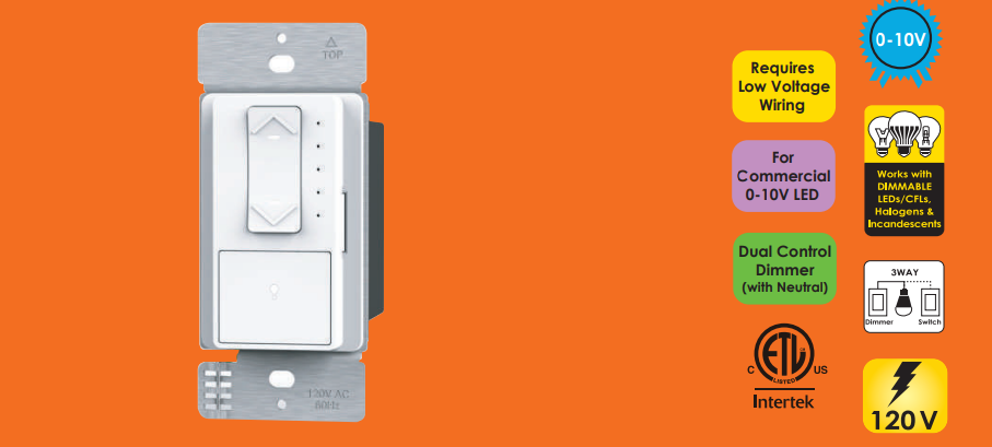 VOTATEC 0-10V Dimmer Switch