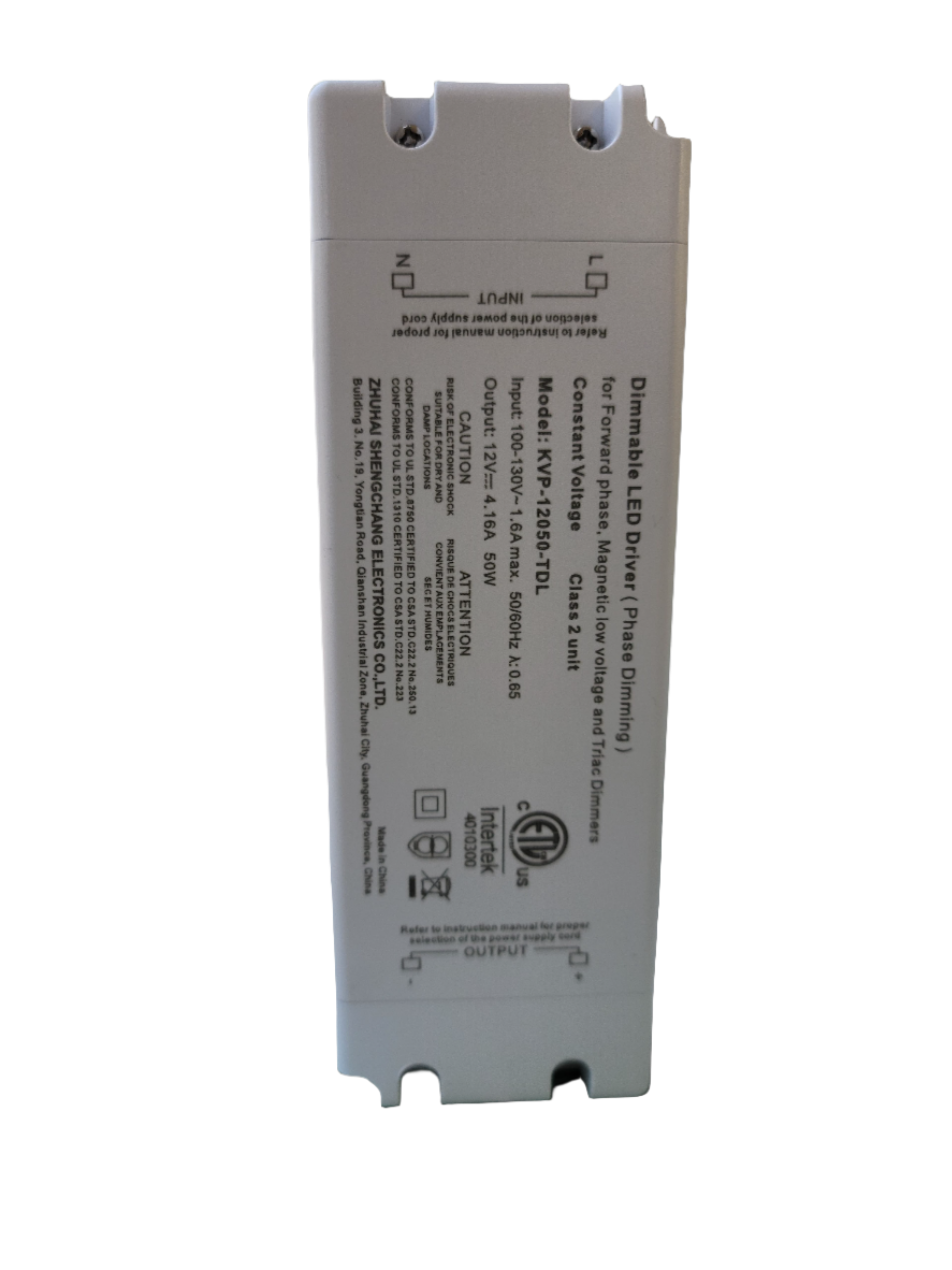 12V Power Supply 50W Phase Dimming Transformer