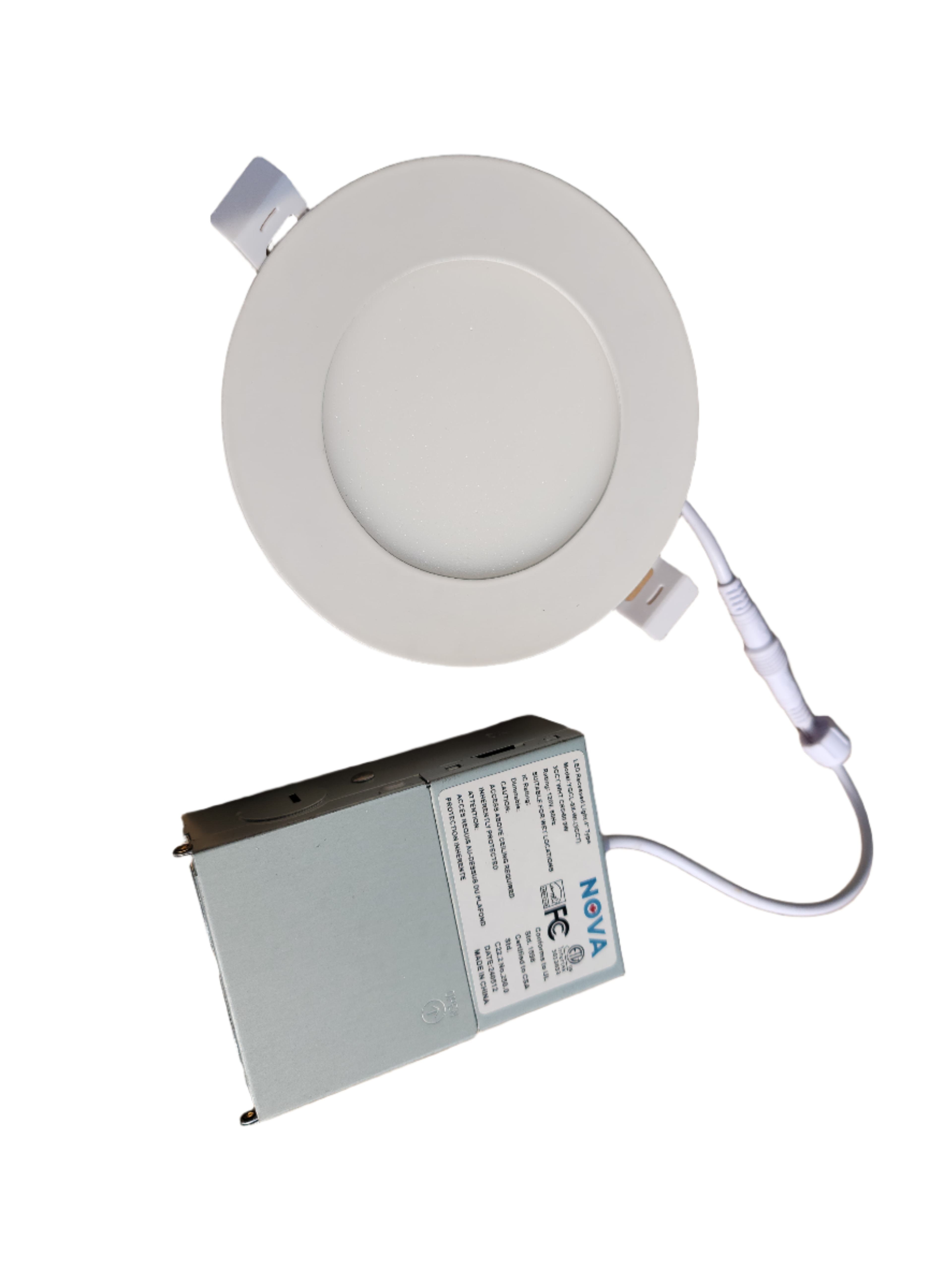 Nova LED Slim Panel Light 4" dimmable Recessed Light