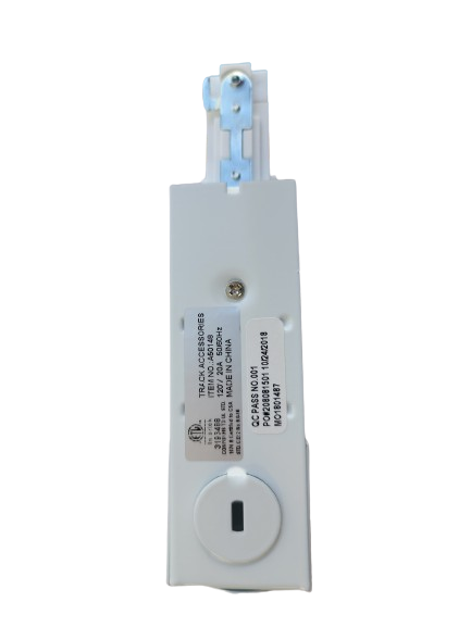 Linear Track Conduit Power Feed end connector / Power Supply