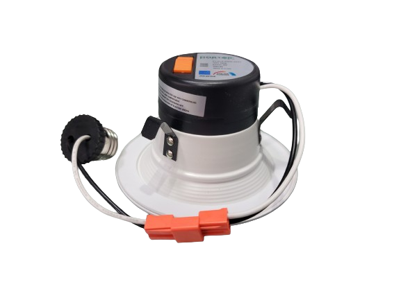 Portor 4” LED Baffle Retrofit Recessed Downlight with 3CCT
