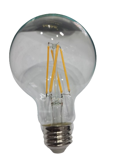 G80 Vintage Style Bulb 2700K  7W Clear dimmable
