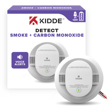 Kidde Combination Smoke and Carbon Monoxide alarm