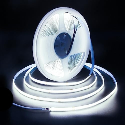 LED COB Strip 12V 6000K 5 meter with 3M adhesive back 10Watt / meter
